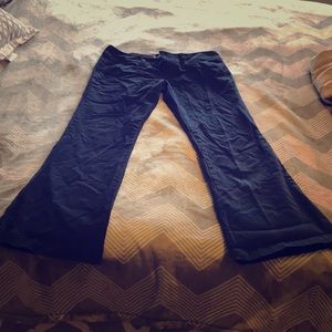 Dark blue pants